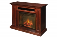 1801 hi land 1801 brown maple mantel fireplace console